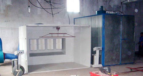 Spray Powder Booth