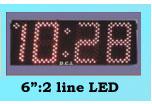 6.2 Line LED Digital Clock