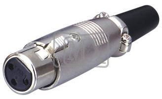Mx Xlr 3 Pin Mic Female Extension Connector