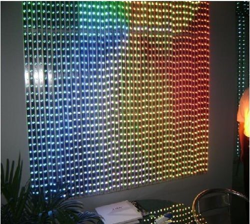 P12.5 LED Curtain Display Screen