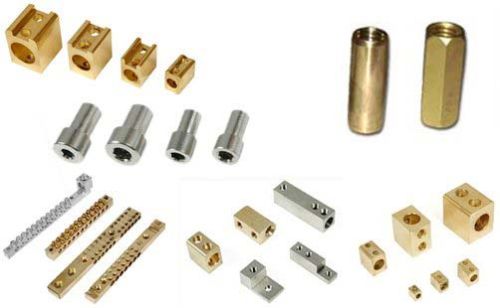 Polished Brass Electrical Parts, Size : Customize