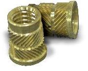 Polished Brass Threaded Insert, For Electrical Fittings, Feature : Fine Coated, Good Quality, Highly Durable