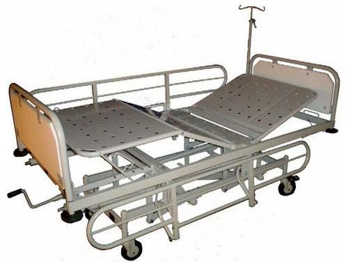 Rectangular Polished Metal ICU Beds, For Home, Storage Capacity : 100-200kg