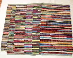 Rectangular Cotton Chindi Durry, For Floor, Feature : Great Designs, Shrink Resistance