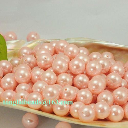 ABS Pearl Beads 6mm Pink Color