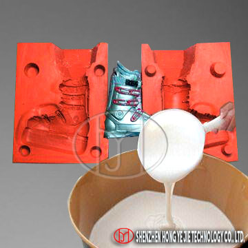 Shoe Soles Mold Making Silicone Rubber, Brand Name : hong ye jie