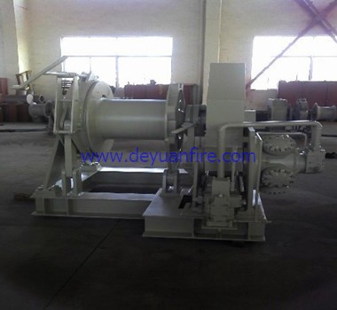 Electric Double Gypsy Mooring Winch, Brand Name : deyuan