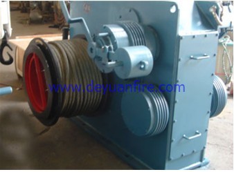 Electric Rescue Boat Winch, Brand Name : deyuan