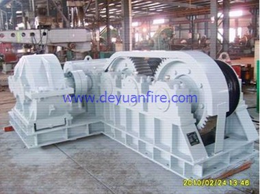 Electric Single Gypsy Mooring Winch, Brand Name : deyuan