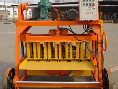 Mobile Block Making Machine