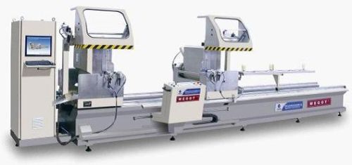 CNC Aluminum Double Head Cutting Machine, Brand Name : Tianchen