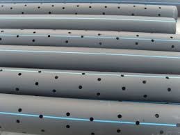 SKG UPVC / HDPE PVC Perforated Pipe, For Under Drainage System, Feature : Sub Soil Water