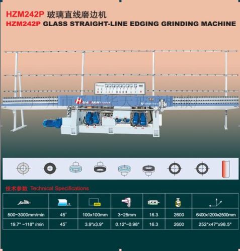 Glass Straight Line Edging Machine