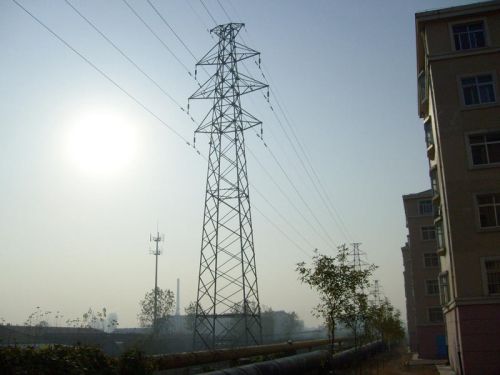 Power Transmission Line Steel Tower
