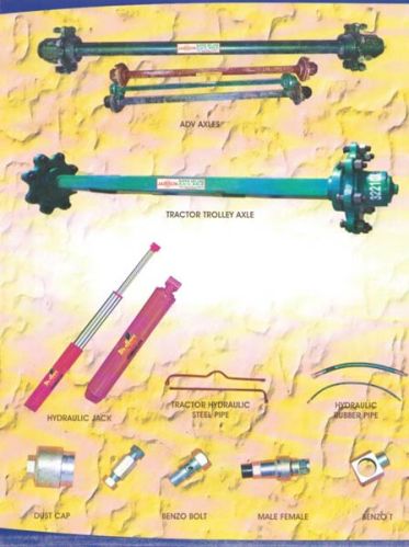 ADV Axles, Tractor Trolley Axle, Hydraulic Jack