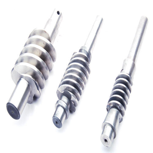 Stainless Steel Worm Shaft, For Automotive Use, Feature : Durable, Hard Structure, Low Maintenance