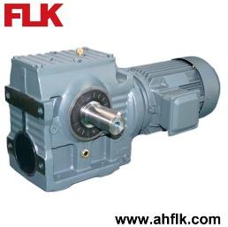 Helical Worm Geared Motor, Brand Name : FLK(MRD)