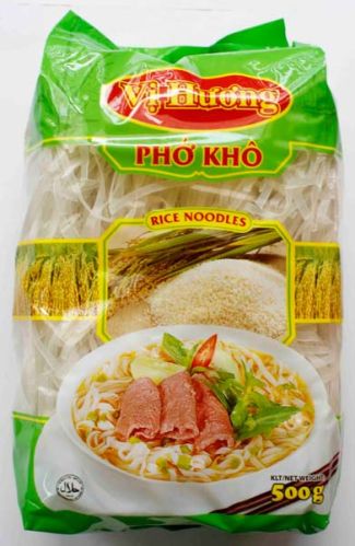 Plain Rice Noodles - 500g (pho)