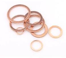 Sachin Polished Copper Washers, Grade : DIN