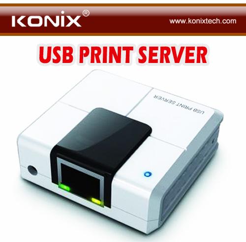 Networking USB Lpr Print Server, Brand Name : KONIX
