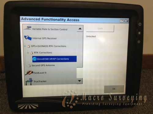 Surveying Equipment - Display Omnistar Unlocked