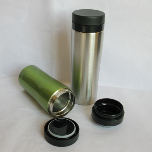 Vacuum Flask - Stainless Steel, Brand Name : shuang long