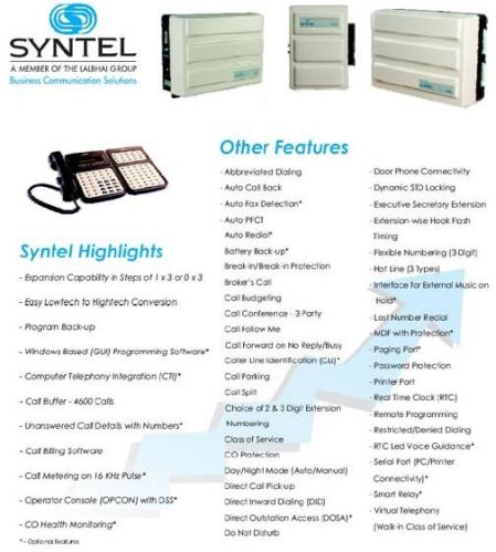 Digital EPABX Systems