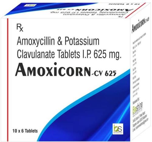 Amoxyclav 625mg Antibiotic Tablet