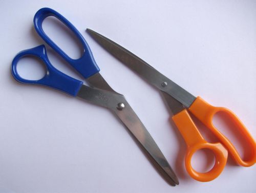 Orange Handel Scissors
