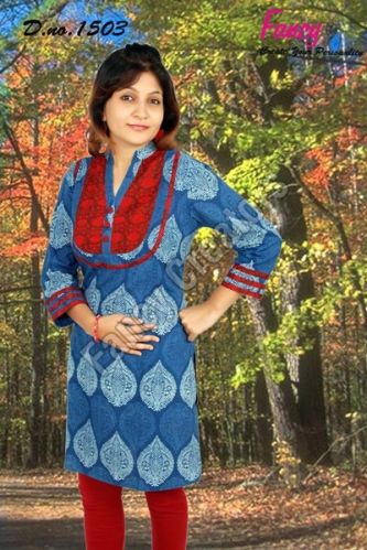 Designer Printed Kurtis