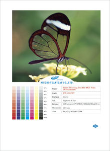 Front Printing Backlit Film Waterproof