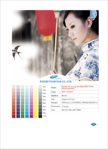Front Printing Backlit Film Waterproof