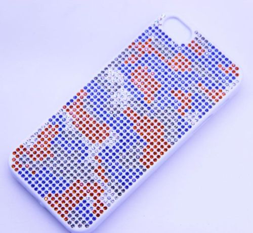 For Iphone 5 Shiny Diamond Pattern Case