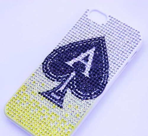 Spades A Diamond Pattern Phone Case For Iphone 5