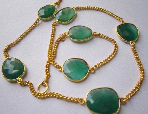 Green Onyx Chain