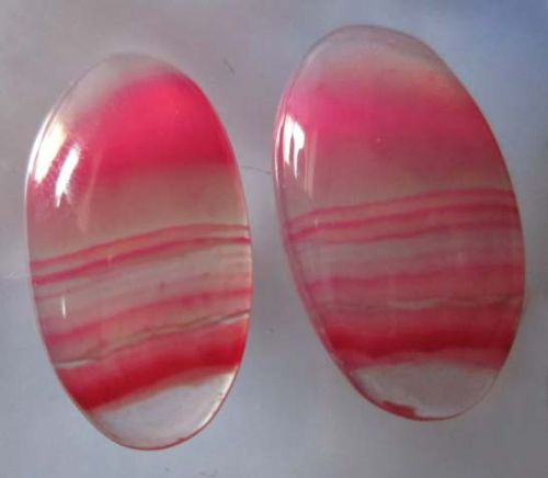 L Multi Chalcedony Oval Shape Cabochons