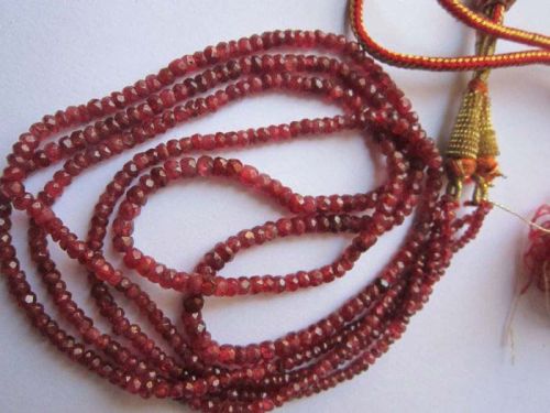 Red Spinel Necklace