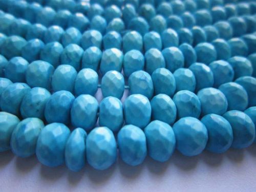 Turquoise Faceted Beads