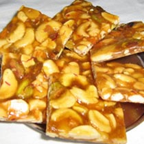 Butterscotch Peanut Chikki