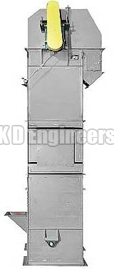 Semi Automatic Electric Bucket Elevator, Color : Grey, Lift Weight : 400-500kg, 300-400kg, Loading Capacity : 8000-9000kg