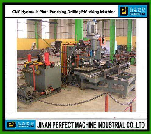 CNC Hydraulic Plate Punch Press Plate Drilling Machine