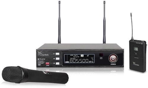 UHF Single Channel True Diversity Wireless Microphone System