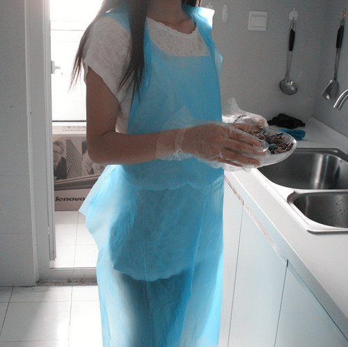 Disposable Pe Apron Manufacturer, For Kitchen, Salon, Medical, Housework, Hospital, Cleaning, Size : 69*107cm