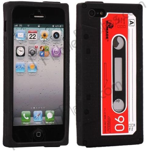 Warm Classical Cassette Tape Silicone Cover Soft Case
