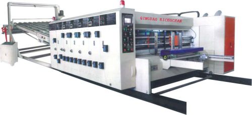 High Speed Flexo Printing Slotting Rotary Die Cutting Machine