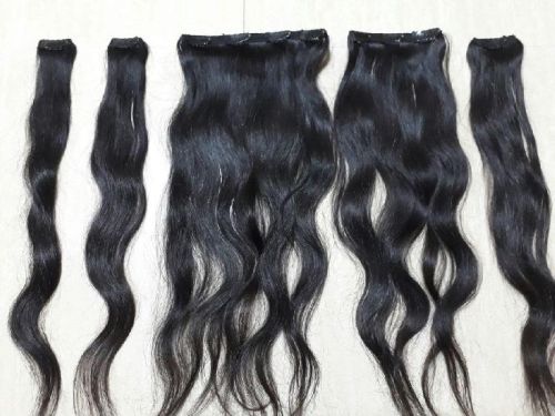 5 Pcs Clip On Hair Extensions, For Parlour, Personal, Style : Curly