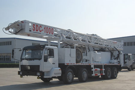 Truck Mounted Water Well Drilling Rig