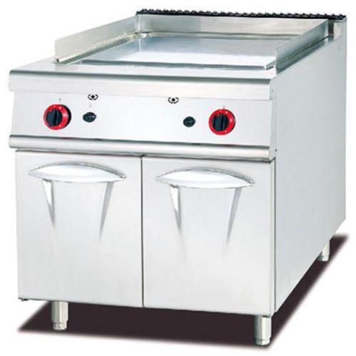 All Flat Commercial Gas Griddle With Cabinet