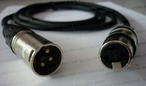 Microphone Cable, Packaging Type : Black