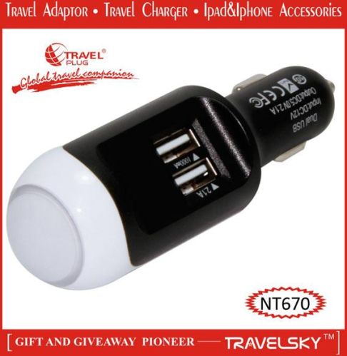 Car Charger, Brand Name : TRAVEL PLUG